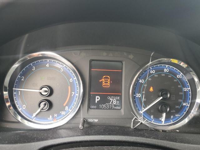 2T1BURHE2HC785639 - 2017 TOYOTA COROLLA L MAROON photo 9