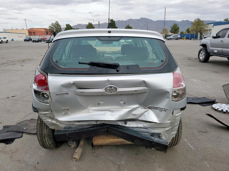 2T1KR32E27C629297 - 2007 TOYOTA COROLLA MA XR SILVER photo 6