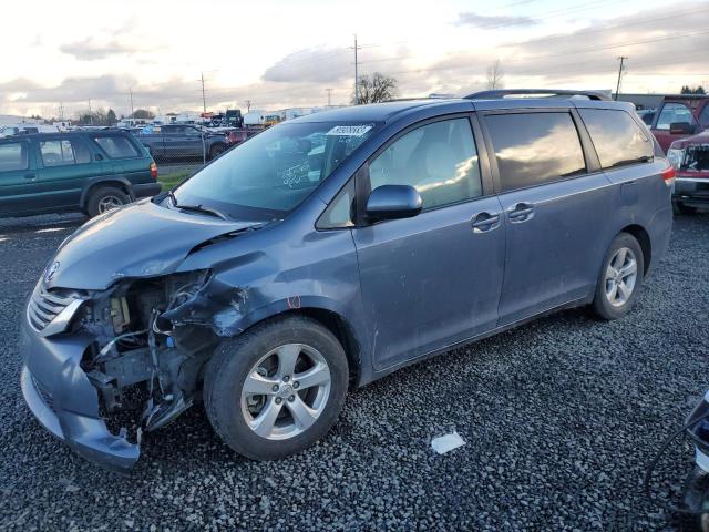 5TDKK3DC1DS379487 - 2013 TOYOTA SIENNA LE BLUE photo 1