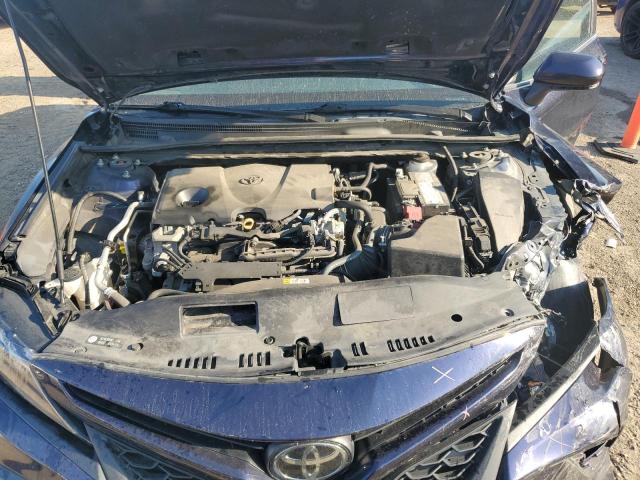 4T1G11AK2NU664734 - 2022 TOYOTA CAMRY SE BLUE photo 11