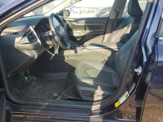 4T1G11AK2NU664734 - 2022 TOYOTA CAMRY SE BLUE photo 7