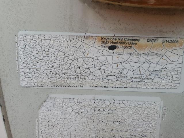4YDT27R2X6G922518 - 2006 KEYSTONE OUTBACK WHITE photo 10