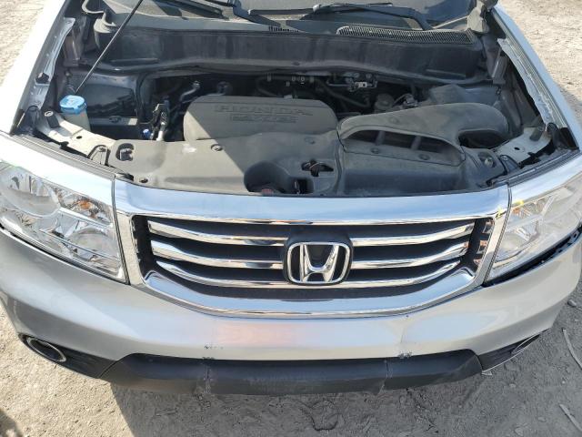 5FNYF4H42DB038773 - 2013 HONDA PILOT EX ვერცხლისფერი ფოტო 12