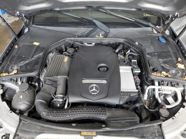 55SWF4KB5GU124841 - 2016 MERCEDES-BENZ C 300 4MATIC GRAY photo 11
