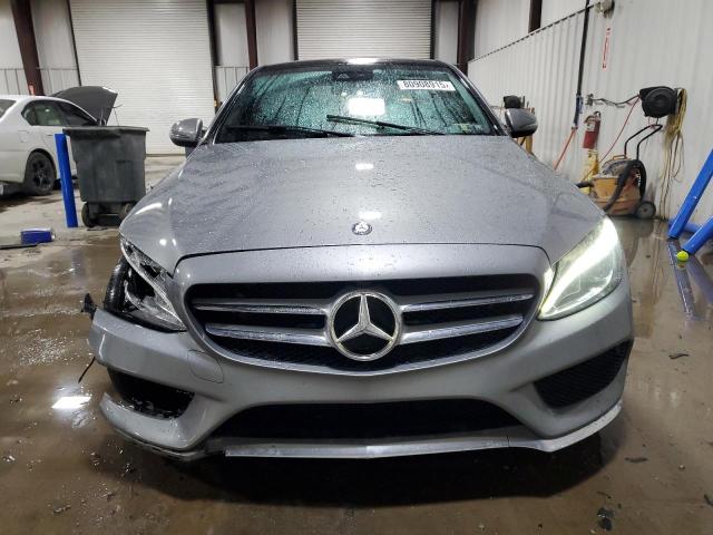 55SWF4KB5GU124841 - 2016 MERCEDES-BENZ C 300 4MATIC GRAY photo 5