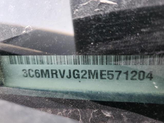 3C6MRVJG2ME571204 - 2021 RAM PROMASTER 3500 HIGH ლურჯი ფოტო 12