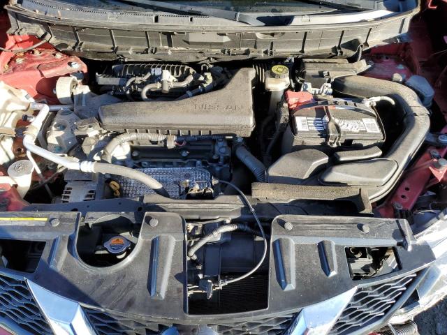 JN8AT2MV9GW146843 - 2016 NISSAN ROGUE S RED photo 11