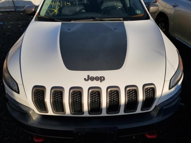 1C4PJMBS2EW180359 - 2014 JEEP CHEROKEE TRAILHAWK WHITE photo 11