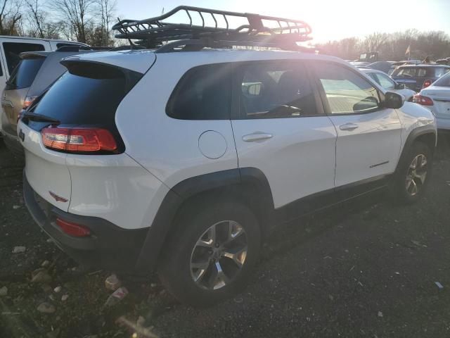 1C4PJMBS2EW180359 - 2014 JEEP CHEROKEE TRAILHAWK WHITE photo 3
