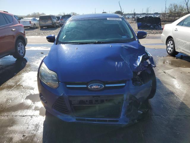 1FAHP3N25CL267234 - 2012 FORD FOCUS TITANIUM BLUE photo 5