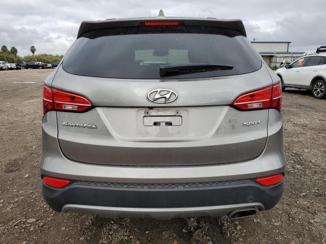 5XYZU3LB5EG225686 - 2014 HYUNDAI SANTA FE S GRAY photo 6