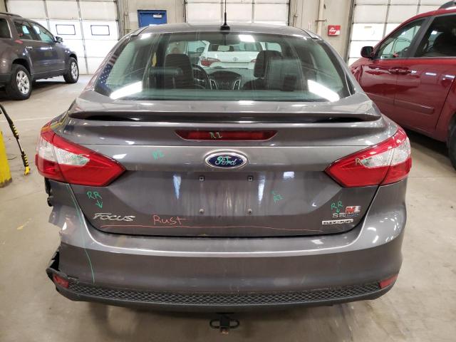 1FADP3F2XEL299192 - 2014 FORD FOCUS SE GRAY photo 6