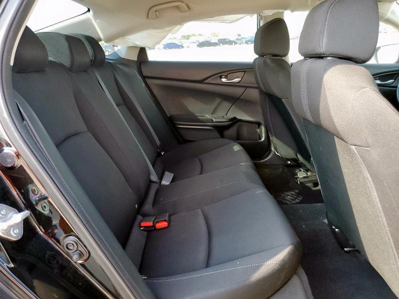 2HGFC2F69MH522461 - 2021 HONDA CIVIC LX შავი ფოტო 10