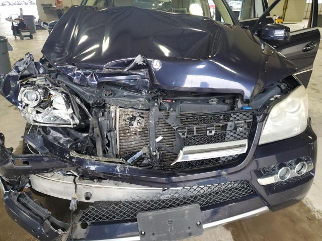 4JGBF7BE0BA718746 - 2011 MERCEDES-BENZ GL 450 4MATIC BLUE photo 12