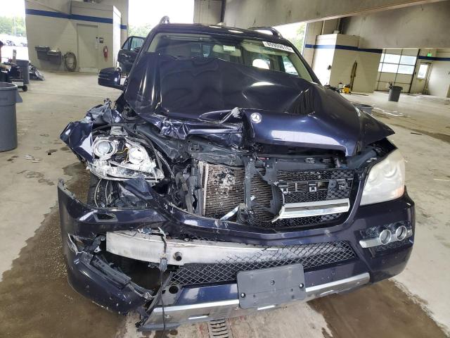 4JGBF7BE0BA718746 - 2011 MERCEDES-BENZ GL 450 4MATIC BLUE photo 5