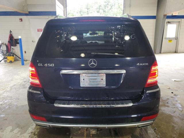 4JGBF7BE0BA718746 - 2011 MERCEDES-BENZ GL 450 4MATIC BLUE photo 6