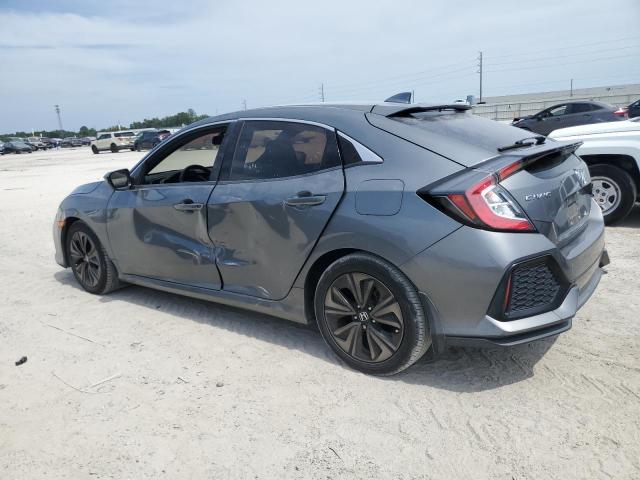 SHHFK7H73JU227358 - 2018 HONDA CIVIC EXL GRAY photo 2