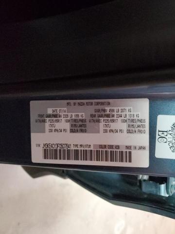 JM3KE4CY3F0507641 - 2015 MAZDA CX-5 TOURING BLUE photo 13