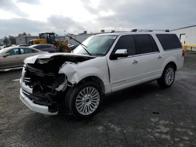 5LMJJ3JT9FEJ08066 - 2015 LINCOLN NAVIGATOR L WHITE photo 1