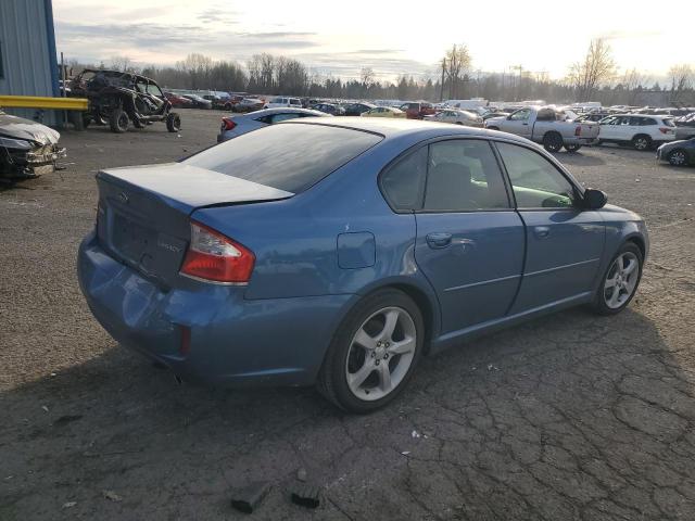 4S3BL626687201618 - 2008 SUBARU LEGACY 2.5I LIMITED BLUE photo 3