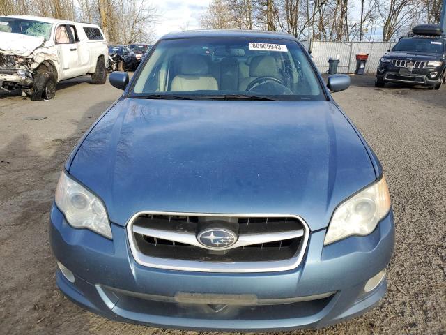 4S3BL626687201618 - 2008 SUBARU LEGACY 2.5I LIMITED BLUE photo 5