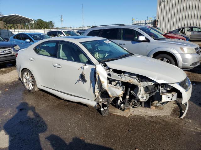 JTHBK262775029448 - 2007 LEXUS IS 250 SILVER photo 4