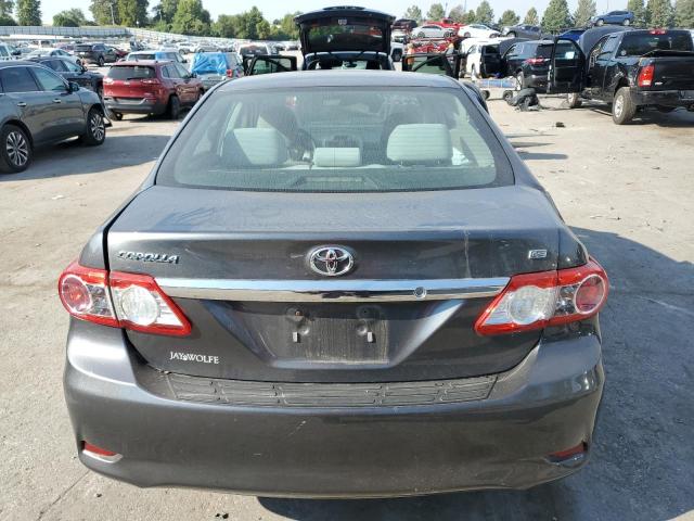 2T1BU4EE6CC800319 - 2012 TOYOTA COROLLA BASE Gris photo 6