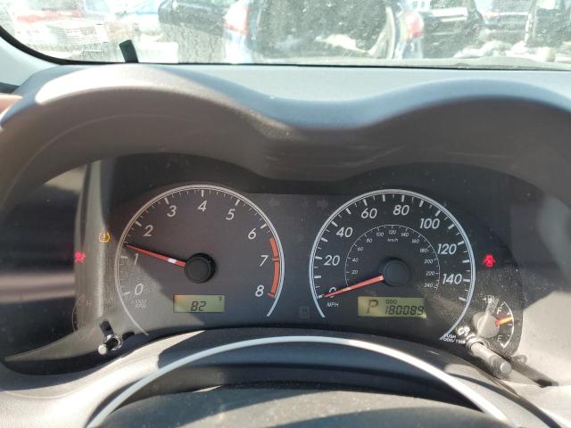 2T1BU4EE6CC800319 - 2012 TOYOTA COROLLA BASE Gris photo 9