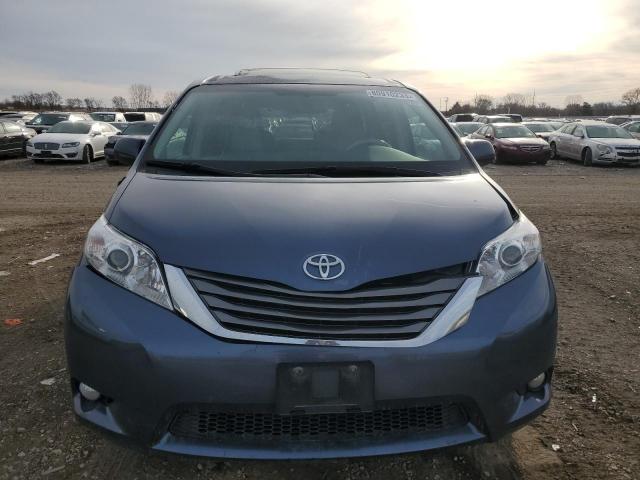 5TDYK3DC0ES499521 - 2014 TOYOTA SIENNA XLE BLUE photo 5