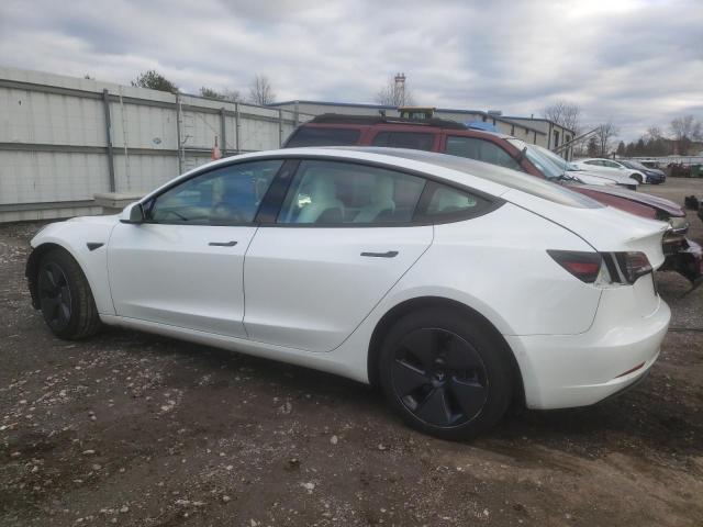 5YJ3E1EA2MF938840 - 2021 TESLA MODEL 3 WHITE photo 2