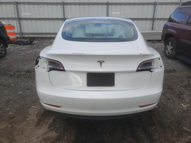 5YJ3E1EA2MF938840 - 2021 TESLA MODEL 3 WHITE photo 6