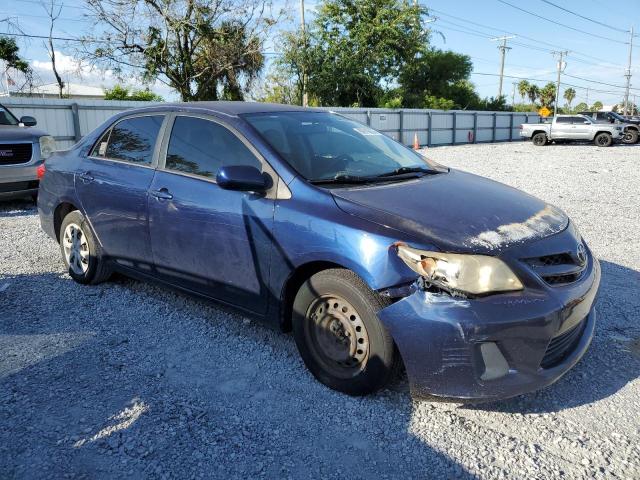 JTDBU4EE6B9145499 - 2011 TOYOTA COROLLA BASE Azul foto 4