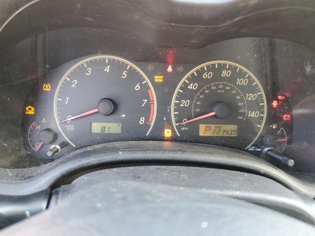 JTDBU4EE6B9145499 - 2011 TOYOTA COROLLA BASE Azul foto 9