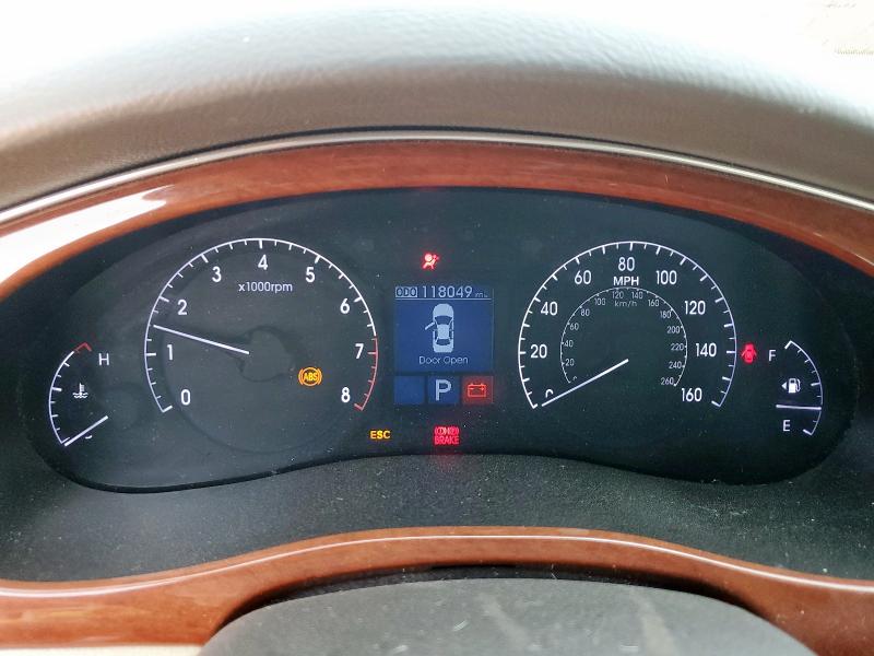 KMHGC4DD5DU248605 - 2013 HYUNDAI GENESIS 3.8L 白色 照片 9