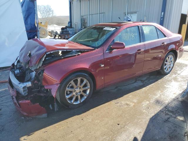 1G6DC67A860134504 - 2006 CADILLAC STS RED photo 1