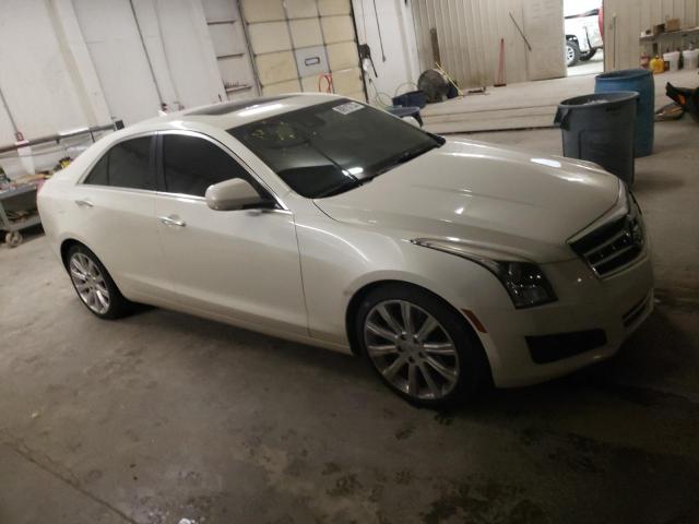 1G6AB5SX7E0185504 - 2014 CADILLAC ATS LUXURY WHITE photo 4