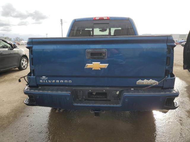 3GCUKTEJ6JG373023 - 2018 CHEVROLET SILVERADO K1500 HIGH COUNTRY BLUE photo 6