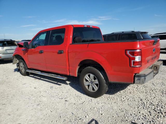 1FTEW1C57JKD83734 - 2018 FORD F150 SUPERCREW RED photo 2