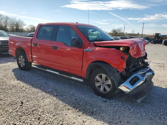 1FTEW1C57JKD83734 - 2018 FORD F150 SUPERCREW RED photo 4