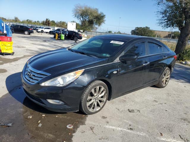 5NPEC4AC6BH000944 - 2011 HYUNDAI SONATA SE BLACK photo 1