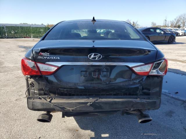 5NPEC4AC6BH000944 - 2011 HYUNDAI SONATA SE BLACK photo 6