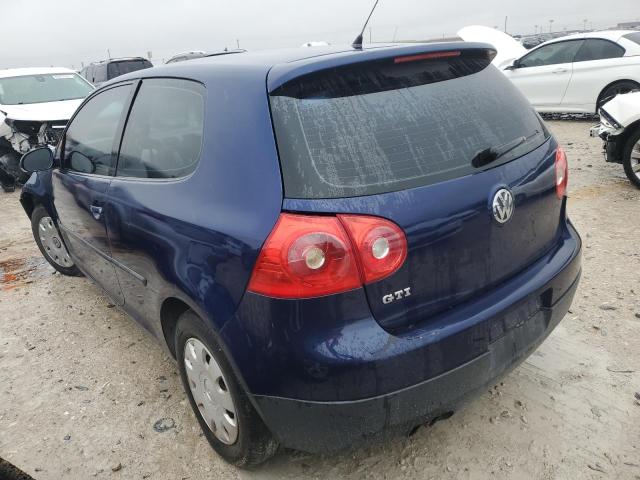 WVWBR71K17W082951 - 2007 VOLKSWAGEN RABBIT BLUE photo 2