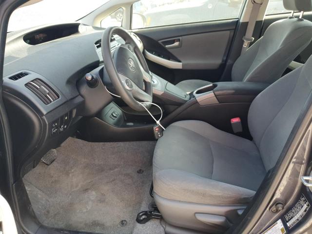 JTDKN3DP2C3022569 - 2012 TOYOTA PRIUS PLUG GRAY photo 7