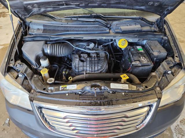 2C4RC1CG5DR808238 - 2013 CHRYSLER TOWN & COU TOURING L GRAY photo 12