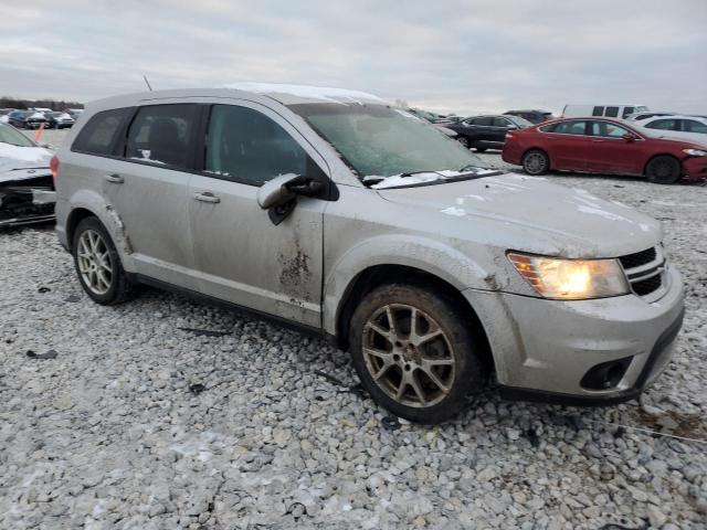 3C4PDCEG6DT561743 - 2013 DODGE JOURNEY R/T SILVER photo 4