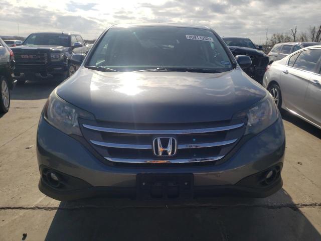 5J6RM4H5XEL024728 - 2014 HONDA CR-V EX GRAY photo 5