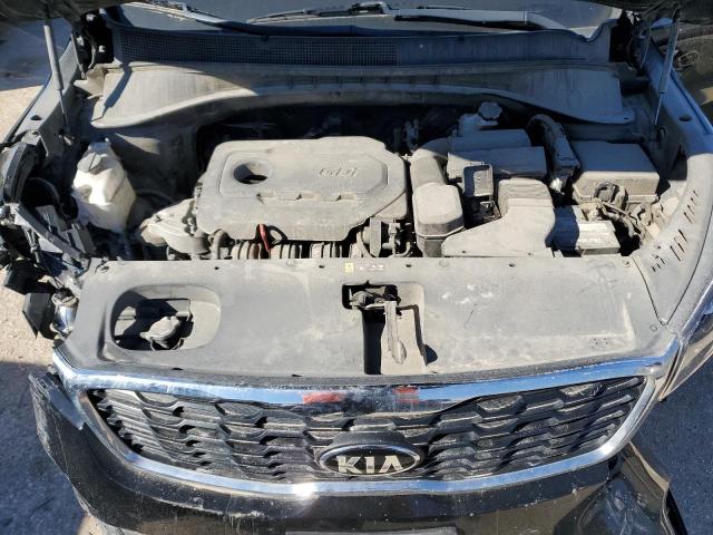 5XYPG4A33KG581601 - 2019 KIA SORENTO L BLACK photo 12