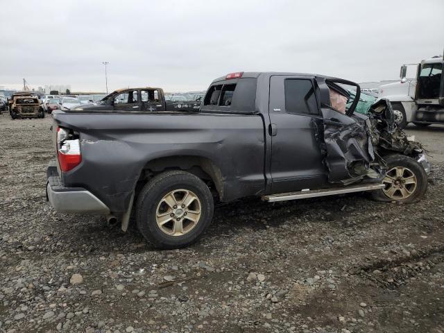 5TFUY5F17GX526232 - 2016 TOYOTA TUNDRA DOUBLE CAB SR/SR5 GRAY photo 3
