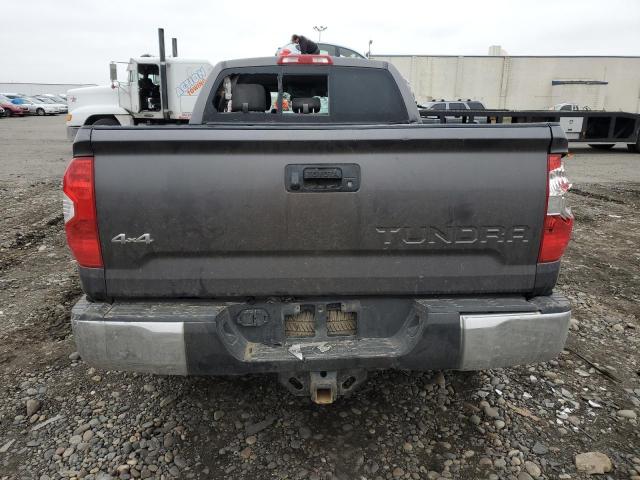 5TFUY5F17GX526232 - 2016 TOYOTA TUNDRA DOUBLE CAB SR/SR5 GRAY photo 6