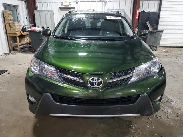 JTMDFREV9DD000540 - 2013 TOYOTA RAV4 LIMITED GREEN photo 5